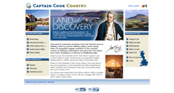 Desktop Screenshot of captaincook.org.uk