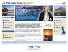 Tablet Screenshot of captaincook.org.uk
