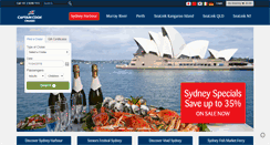 Desktop Screenshot of captaincook.com.au
